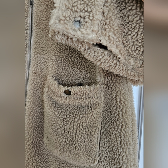 Madewell Fleece Teddy Bear Jacket - Picture 5 of 5